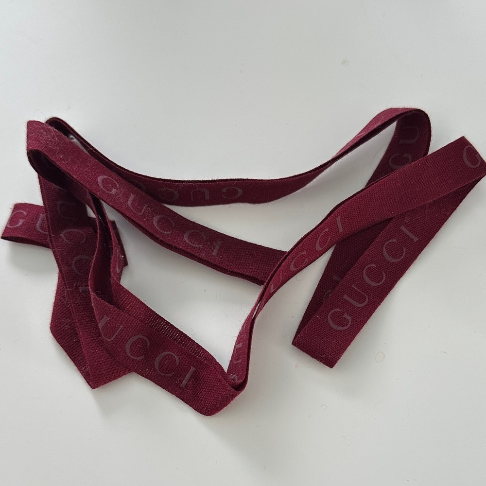 Gucci Deep Red Ribbon